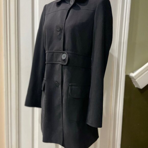 MAX STUDIO ELEGANT MINIMALISTIC COAT BLAZER SIZE 0 XSMALL - Picture 5 of 12